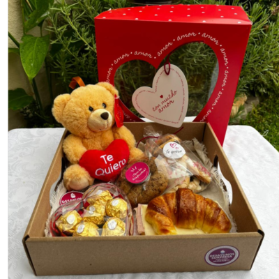 Box Amor con peluche