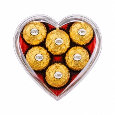 Corazón con bombones