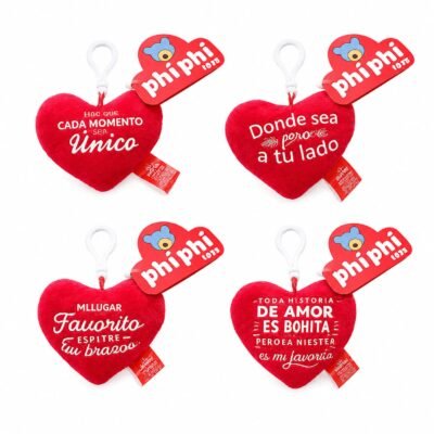 llavero peluche Corazón