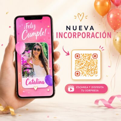 Tarjeta con Codigo QR